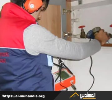 كشف تسربات المياه بتنومة
